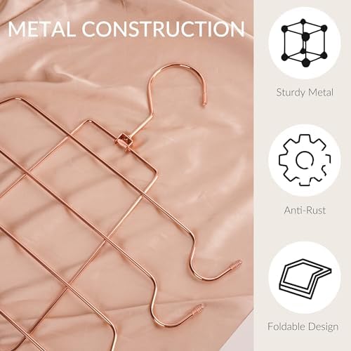 ZEDODIER 3 Pack Tank Top Hanger, Bra Organizer for Closet, Space Saving | 48 Hooks Total, Sturdy Metal, 360° Rotating, Foldable Design, Hanging Closet Organizers and Storage for Apartments and Dorms - Image 7