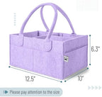 Mr. Pen- Baby Diaper Caddy Organizer, lavender dream - Image 2
