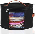 Hat Boxes for Women Storage 16.93" D*10.24" H Caps Carrier Case Organizer by MemfishWelcomeYou