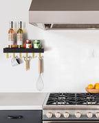 Key Holder Wall Mount Magnetic Adhesive - Key Hooks Rack with shelf - Image 6