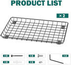 EVERHANGER Garage Wall Shelves 12x18 Inch, Wall Mounted Storage Shelf - Image 3