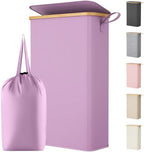 Lifewit 75L Slim Laundry Hamper with Lid and Removable Bag, Purple by Lifewit
