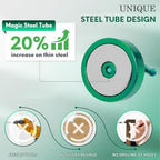 Neosmuk Magnetic Hooks Steel Tube Design for Cruise,80lb+ Green,10 Pack - Image 3