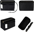 ZTUJO Purse Organizer Insert, Felt Bag Organizer with Metal Zipper, Handbag & Tote Shaper, For Speedy Neverfull Tote, 7 Sizes - Image 3