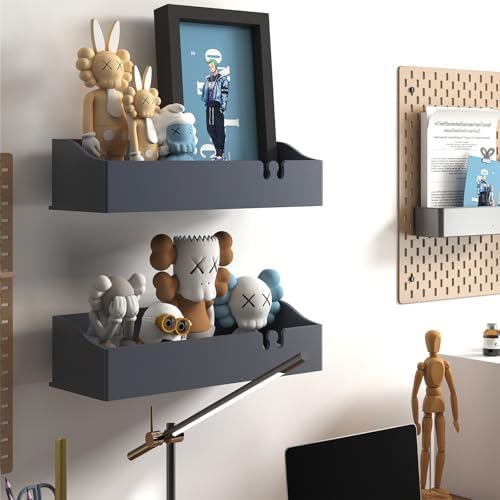 Acrylic Shower Caddy Bathroom Organizer,Rustproof Shower Shelves - No Drilling Wall Mount Shelf, Adhesive Bathroom Storage For Shampoo With Soap Holder 3 Pack - Image 3