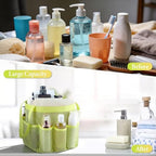 Mesh Shower Caddy Portable - 9 Pockets, Shower Bag for Dorm Room Camping - Image 3
