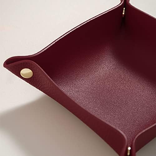 OLETHA Foldable Valet Tray, Travel Essentials for Women, Red - Image 3