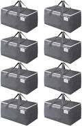 BlissTotes Large Moving Bags, Storage Bags, 76L-8 Pack by BlissTotes
