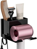 YSD Hair Dryer Holder Wall Mounted, Metal Hair Tool Organizer for Bathroom by YSD-Yourhelpfulpartner