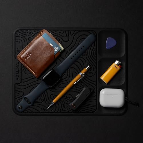 Tactica O.200 EDC Mat Catchall Tray, Durable TPU Valet Tray for Men - Image 2