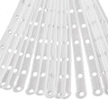 30 Pack Hanger Display Strip Extender Room-Saving 18'' 13 Holes Coordinate Stand Connector Hanger Holder Organizer for Clothes Outfits Closet Retail Stores Suits Coats Pant by Unknown
