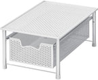 Simple Houseware Stackable Cabinet Basket Drawer Organizer, White by SimpleHouseware
