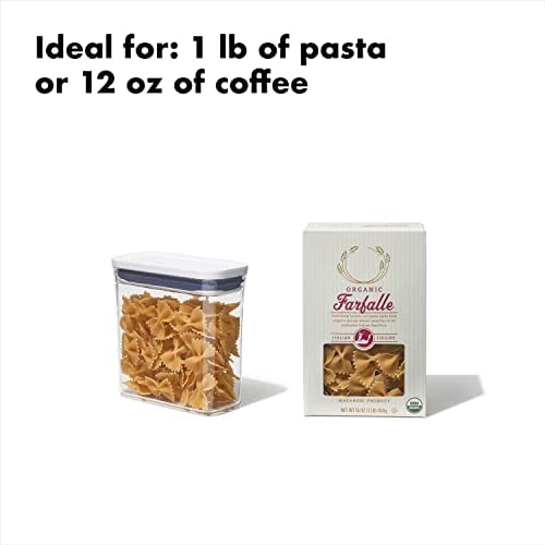 OXO Good Grips POP Container, 1.2 Qt - Rectangle - Pasta, Transparent - Image 2