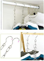 Stainless Steel Space Saving Hanger Chain Cascading Magic Hangers - Image 5