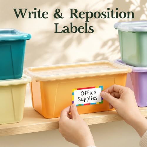 GAMENOTE 6 Qt Storage Bins with Lids, Morandi 6 Pack, Stackable Boxes - Image 5