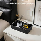 Valet Tray Organizer Bedside Nightstand Organizer Desk CatchallTray - Image 2
