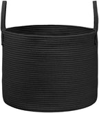 JMvicyroam 115L Extra Large Machine Washable Cotton Rope Blanket Basket by JMvicyroam
