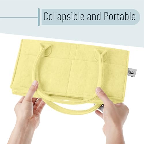 Mr. Pen- Baby Diaper Caddy Organizer, Lemon Glow - Image 6