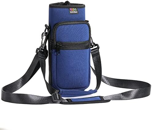 Nuovoware Water Bottle Carrier Bag, 25oz/32oz, Navy blue by NUOVOWARE
