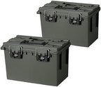 Sheffield XL Ammo Box Made in USA, Stackable Lockable Ammo Storage Box by Sheffield