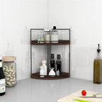 Dorhors Corner Bathroom Counter Organizer,Vanity Countertop Storage Shelf - Image 6