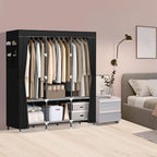 LOKEME Wardrobe Closet,Steel Pipe Diameter 19mm,Portable Closet for Bedroom - Image 2