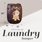 Handy Laundry Collapsible Mesh Pop Up Laundry Hamper 14 x 13 x 24 in - Image 2