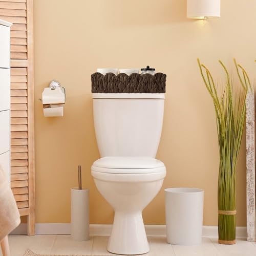 Bathroom Decor Basket for Toilet Paper Storage Baskets For Organizing - Image 3