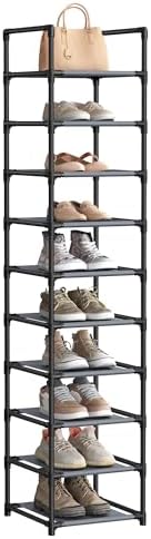 SONGMICS Shoe Rack, 10-Tier Shoe Shelf, Shoe Storage Organizer by Unknown