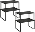 SONGMICS Cabinet Organizer Shelf, Set of 4 Spice Rack, Kitchen Storage by Unknown