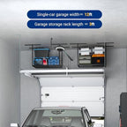 FLEXIMOUNTS 2x3 Overhead Garage Ceiling Storage Rack Organization, Black - Image 6