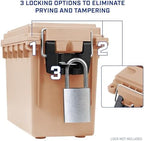 Sheffield 12627 Ammo Box Made in USA Stackable Lockable Ammo Storage Box - Image 5