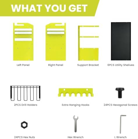Large Power Tool Organizer Wall Mount - Image 6