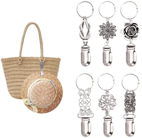 Hat Clips for Travel on Bag, Portable Hat Holder Travel Essentials Cruise Essentials, Beach Vacation Accessory by Unknown