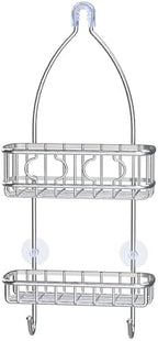 Simple Houseware Stainless Steel Hanging Shower Head Caddy Organizer by SimpleHouseware