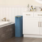 Lifewit 65L Slim Laundry Hamper with Lid and Removable Bag, Dark Blue - Image 2