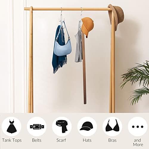 ZEDODIER Purse Hanger, Purse Organizer for Closet, Holds 8 Bags - Image 6