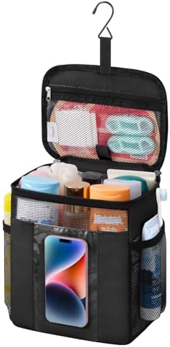 Lifewit Mesh Shower Caddy, Hanging Bathroom Organizer with PVC Phone Bag by Lifewit