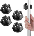 4PCS Magnetic Mop Broom Holder – Heavy Duty, Anti-Slip Wall Mount with Adjustable Gripper for Garage, Kitchen, Laundry & Garden Organization by Unknown
