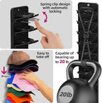 2 Pack Wall Mounted Hat Rack, Hat Organizer for Baseball Caps & Display - Image 4