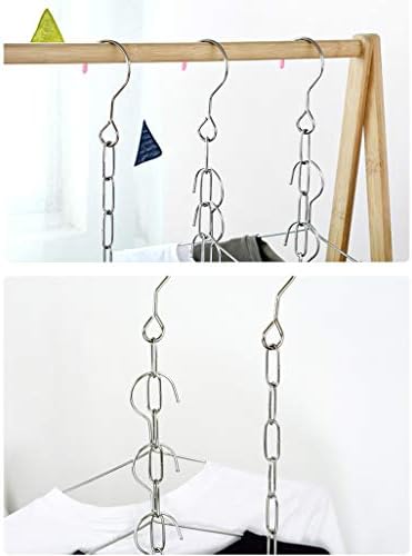 Stainless Steel Space Saving Hanger Chain Cascading Magic Hangers - Image 4
