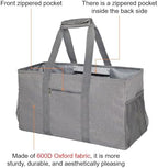 Extra Large Utility Tote Bag - Reusable Grocery Bags Foldable Heavy Duty - Image 4