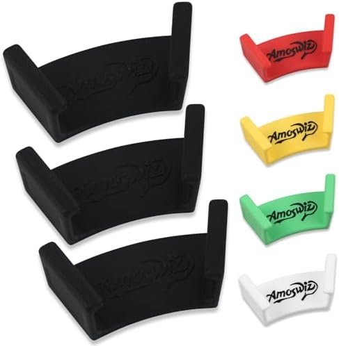 Pickleball Paddle Wall Mount Holder 3/8 Pack by Amoswiz