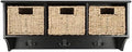 Safavieh Home Collection Finley Hanging 3 Basket Wall Rack by Unknown