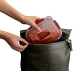 Joseph Joseph Nest Lock 8-piece Plastic BPA Free Food Storage Container Set with Lockable Airtight Leakproof Lids - Red - Image 6