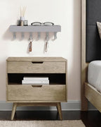 Key Holder Wall Mount Magnetic Adhesive - Key Hooks Rack with shelf - Image 6
