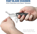 Sheffield Folding Utility Knife, Accepts Standard Utility Knife Blades - Image 2
