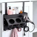 Domensi Hair Tool Organizer Wall Mount Hair Dryer Holder for Cabinet Door by Domensi