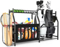 TORACK Golf Bags Stand with Ball Storage, Large Capacity Garage Sports Equipment Organizer by TORACK