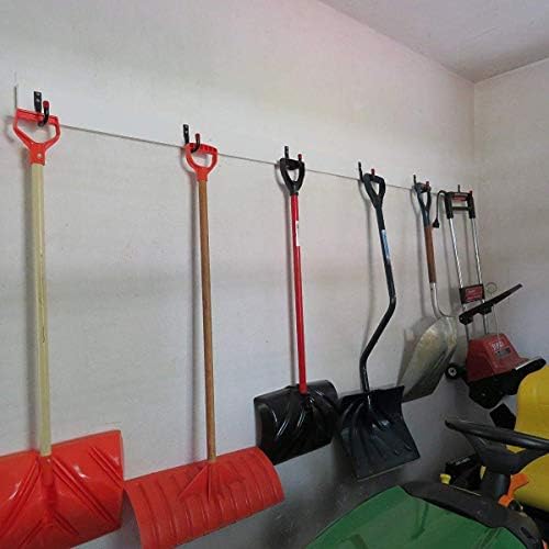 Heavy Duty Steel Garage Storage Utility Hooks, 8 Pack Wall Mount Hanging Storage Utility Hanger - Image 6